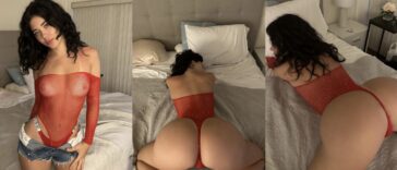 Vanessa Rhd OnlyFans Reveals See-Through Lingerie Leaked Clip